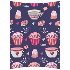 Afternoon Tea And Sweets Back Support Cushion by Bigfootshirtshop