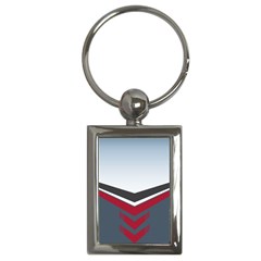 Modern Shapes Key Chains (rectangle)  by jumpercat