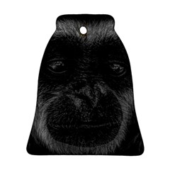 Gibbon Wildlife Indonesia Mammal Bell Ornament (two Sides) by Celenk