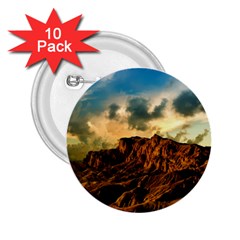 Mountain Sky Landscape Nature 2 25  Buttons (10 Pack)  by Celenk
