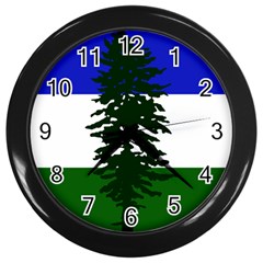 Flag 0f Cascadia Wall Clocks (black) by abbeyz71