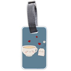 Cute Tea Luggage Tags (two Sides) by Valentinaart