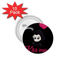 Cute Grim Reaper 1 75  Buttons (10 Pack) by Valentinaart