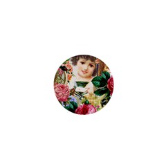 Little Girl Victorian Collage 1  Mini Buttons by snowwhitegirl