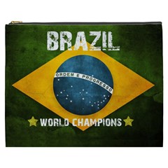 Football World Cup Cosmetic Bag (xxxl)  by Valentinaart