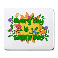 Earth Day Large Mousepads by Valentinaart
