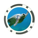 SEA TURTLE 2 Poker Chip Card Guard Front