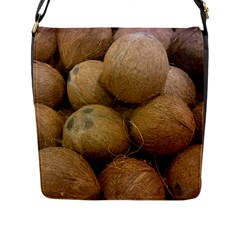 Coconuts 2 Flap Messenger Bag (l)  by trendistuff