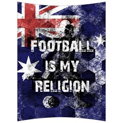 Football Is My Religion Back Support Cushion by Valentinaart