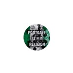 Football is my religion 1  Mini Buttons Front