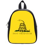 Gadsden Flag Don t tread on me School Bag (Small) Front
