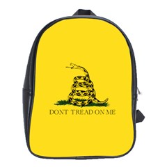 Gadsden Flag Don t Tread On Me School Bag (xl) by snek
