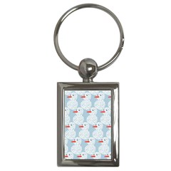 Christmas Wrapping Papers Key Chains (rectangle)  by Sapixe
