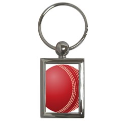 Cricket Ball Key Chains (rectangle)  by Sapixe