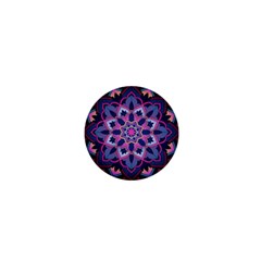 Mandala Circular Pattern 1  Mini Buttons by Nexatart