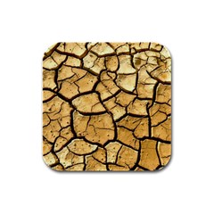 Dry Ground Rubber Square Coaster (4 Pack)  by Sapixe
