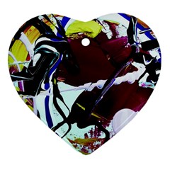 Immediate Attraction 9 Heart Ornament (two Sides) by bestdesignintheworld