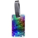 Christmas Greeting Card Frame Luggage Tags (One Side)  Front
