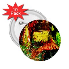 St Barbara Resort 2 25  Buttons (10 Pack)  by bestdesignintheworld