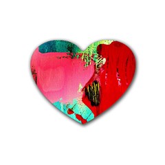 Humidity Rubber Coaster (heart)  by bestdesignintheworld