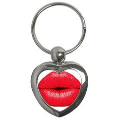Oooooh Lips Key Chains (heart)  by StarvingArtisan