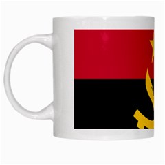 Flag Of Angola White Mugs by abbeyz71