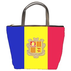 National Flag Of Andorra  Bucket Bags by abbeyz71