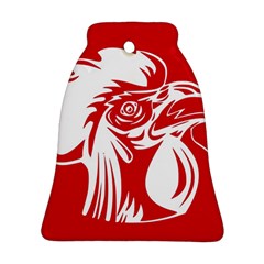 Cock Logo Emblem Symbol France Ornament (bell) by Simbadda