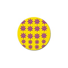 Fantasy Flower In The Happy Jungle Of Beauty Golf Ball Marker by pepitasart