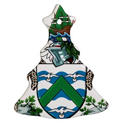 Coat Of Arms Of Ascension Island Ornament (christmas Tree)  by abbeyz71