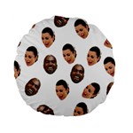 Crying Kim Kardashian Standard 15  Premium Round Cushions Front