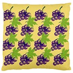 Grapes Background Sheet Leaves Standard Flano Cushion Case (Two Sides) Back