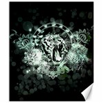 Awesome Tiger In Green And Black Canvas 20  x 24   19.57 x23.15  Canvas - 1
