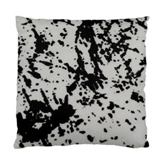 Fabric Texture Painted White Soft Standard Cushion Case (one Side) by Sapixe