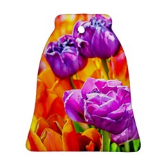Tulip Flowers Ornament (bell) by FunnyCow