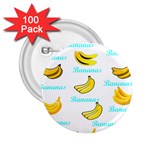 Bananas 2.25  Buttons (100 pack)  Front