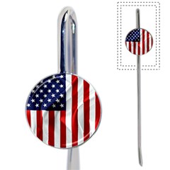 American Usa Flag Vertical Book Mark by FunnyCow