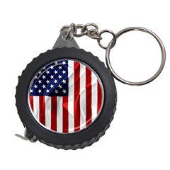 American Usa Flag Vertical Measuring Tape by FunnyCow