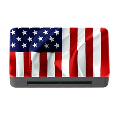 American Usa Flag Vertical Memory Card Reader With Cf by FunnyCow