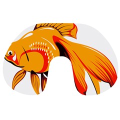 Goldfish Fish Tank Water Tropical Travel Neck Pillows by Sapixe