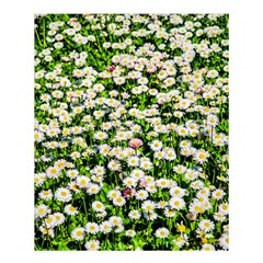Green Field Of White Daisy Flowers Shower Curtain 60  X 72  (medium)  by FunnyCow