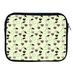 Heart Cherries Mint Apple Ipad 2/3/4 Zipper Cases by snowwhitegirl