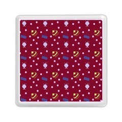 Cakes And Sundaes Red Memory Card Reader (square) by snowwhitegirl