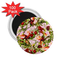 Fruit Blossom Pink 2 25  Magnets (100 Pack)  by snowwhitegirl