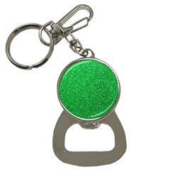 Green Glitter Bottle Opener Key Chains by snowwhitegirl