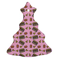 Fast Food Pink Ornament (christmas Tree)  by snowwhitegirl