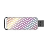 Ombre Zigzag 01 Portable USB Flash (Two Sides) Back