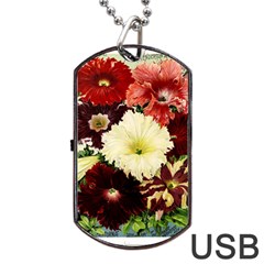 Flowers 1776585 1920 Dog Tag Usb Flash (two Sides) by vintage2030