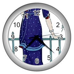 Lady 1318887 1920 Wall Clock (silver) by vintage2030