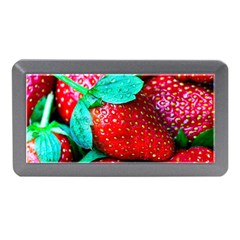 Red Strawberries Memory Card Reader (mini) by FunnyCow